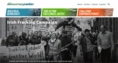 Desktop Screenshot of democracyctr.org
