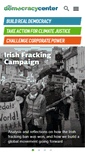 Mobile Screenshot of democracyctr.org